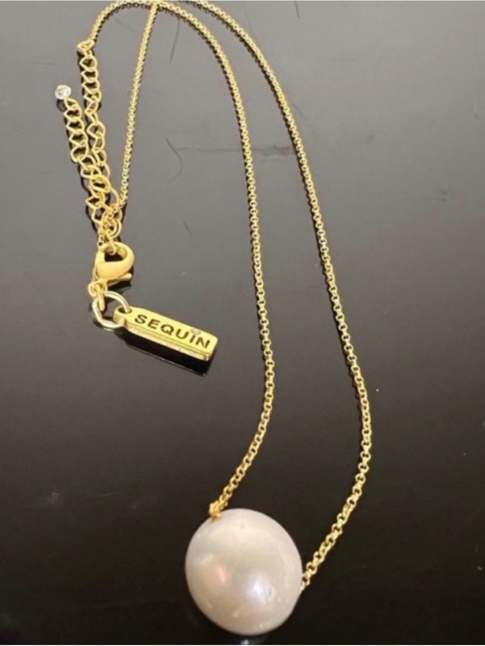 Sequin RAYA CHARM CHOKER NECKLACE